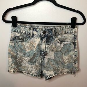 BDG (UO) High Rise Erin Jean Shorts Size 25W